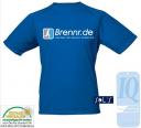 blaues Funktionsshirt