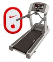 Laufband und Nike+ (Quelle: nike.com & lifefitness.com)