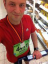 MLP Marathon Mannheim 2011 - danach beim Einkaufen