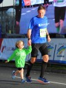 Zieleinlauf mit dem Junior