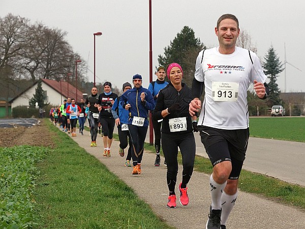 Winterlaufserie Rheinzabern 15km