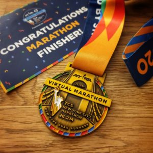 Virtual NYC Marathon 2020